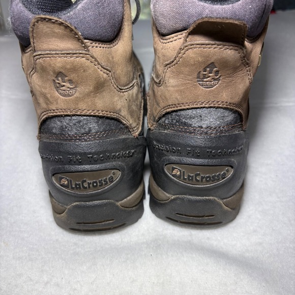 LaCrosse PFT Precision Fit Technology‎ Hiking Boots Brown Black 12 M H2O Proof main image 4